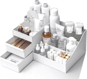 eCarla Organizer na kosmetyki biały CB15B 5