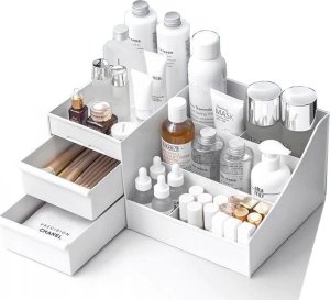 eCarla Organizer na kosmetyki biały CB15B 6