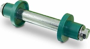 Bituxx Czarne koło do taczki Pełne Bezdętkowe wzmacniane PU 400-8 Bituxx 3