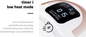 Lampa do paznokci Activeshop Lampa UV Dual Led Glow S1 168W złota 11