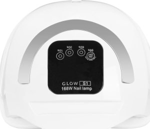 Lampa do paznokci Activeshop Lampa UV Dual Led Glow S1 168W srebrna 6