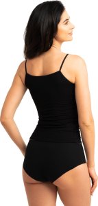 Gorteks Benita koszulka na ramiączkach czarna (kolor czarny, rozmiar 36) 4