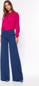 Nife Kobaltowe spodnie palazzo - SD65 (kolor kobalt, rozmiar 44) 3