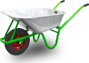 Bituxx Mocna Taczka Budowlana 250kg Ogrodowy wózek 100L pełne koło BITUXX 3