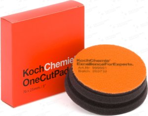 KochChemie Koch Chemie One Cut Pomarańczowa 76x23mm - gąbka do usuwania głębokich rys 1