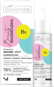 Bielenda Bielenda Beauty Molecules.Molekularne Serum Shot synbiotyczne - do cery wrażliwej i odwodnionej 30ml 1