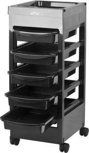 Activeshop Gabbiano pomocnik fryzjerski 048A czarny 2