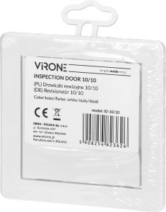 Orno Drzwiczki rewizyjne 10/10, kolor biały 2