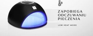 Lampa do paznokci Activeshop Lampa UV LED OCHO NAILS 8 CZARNA 84W 13