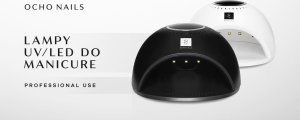 Lampa do paznokci Activeshop Lampa UV LED OCHO NAILS 8 CZARNA 84W 10