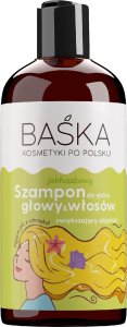 Solverx BAŚKA Kosmetyki Po Polsku Jabłuszkowy Szampon do włosów - zwiększający objętość  500ml 1