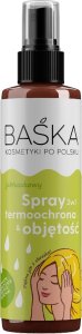 Solverx BAŚKA Kosmetyki Po Polsku Jabłuszkowy Spray 2w1 termoochrona i objętość 200ml 2
