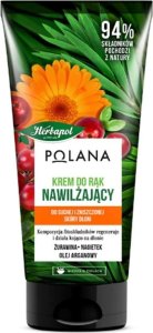 Herbapol HERBAPOL Polana Nawilżający Krem do rąk - Żurawina & Nagietek & Olej Arganowy 75ml 1