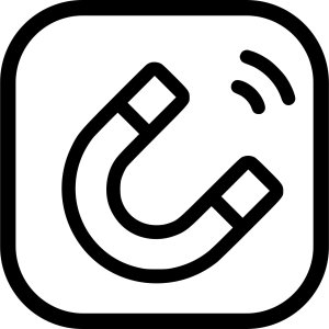 4kom.pl Blaszka magnetyczna Pierścień Uchwyt Magmat MagSafe Univerall Magnetic Ring Black 32