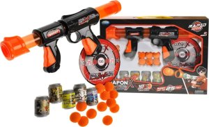 Maksik Zestaw Pistolet Na Kulki Piankowe Z Akcesoriami Mega Karabin Broń Lekka 2