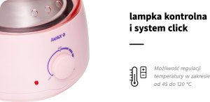Activeshop Podgrzewacz wosku iWAX 100 różowy 9