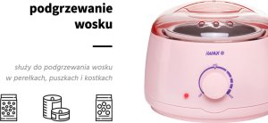 Activeshop Podgrzewacz wosku iWAX 100 różowy 10