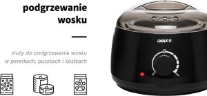 Activeshop Podgrzewacz wosku iWAX 100 czarny 10