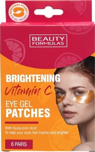 Beauty Formulas Beauty Formulas Brightening Vitamin C Żelowe Płatki pod oczy 1op.-6par 2
