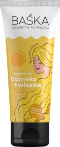 Solverx BAŚKA Kosmetyki Po Polsku Emolientowa Odżywka do włosów - jogurtowo mleczna  250ml 1