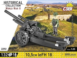 Figurka Cobi Historical Collection WWII 10,5 cm leFH 18 1