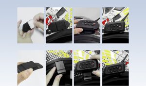 Słuchawka Ejeas V4 Plus Interkom Motocyklowy z Bluetooth i FM 4