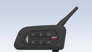 Słuchawka Ejeas V4 Plus Interkom Motocyklowy z Bluetooth i FM 5