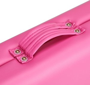 Activeshop Stół składany do masażu aluminiowy komfort Activ Fizjo 2 segmentowe róż czarne aluminium 12