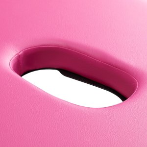 Activeshop Stół składany do masażu aluminiowy komfort Activ Fizjo 2 segmentowe róż czarne aluminium 9