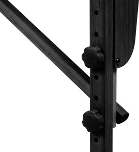 Activeshop Stół składany do masażu drewniany Komfort Activ Fizjo 2 segmentowe róż czarne drewno 11