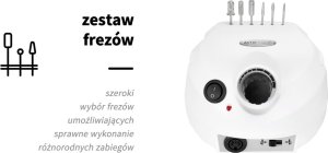 Activeshop Activ Power frezarka J202 65W biała (ATV147799) 11