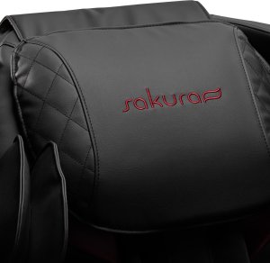 Activeshop Sakura fotel masujący Standard 801 czarno-czerwony 7