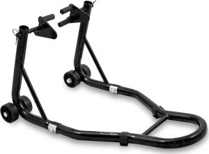 Bituxx Stojak motocyklowy podnośnik na motor uchwyt gumowy przednie koło 250kg 11