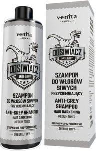 Venita VENITA Men Szampon przyciemniający do włosów siwych - średnie tony 200ml 1