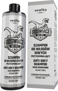 Venita VENITA Men Szampon przyciemniający do włosów siwych - średnie tony 200ml 2