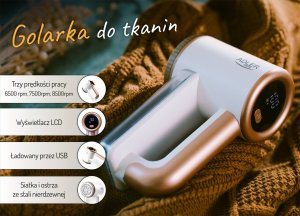 Golarka do ubrań Adler AD 9617 lcd 30