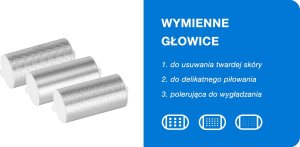 Activeshop Elektryczny zdzierak do pięt EXO 11