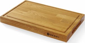 Deska do krojenia Hendi Deska do serwowania podawania potraw DĘBOWA 42x28cm grubość 4cm 2