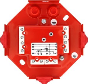 W2 Puszka instalacyjna przeciwpożarowa W2 PIP-3AN 1,25A 2