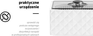 Activeshop Myjka ultradźwiękowa AD-3000 poj. 0,45 L 35W Biała 9