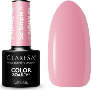 Activeshop CLARESA Lakier hybrydowy So simple 3- 5g 1