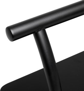 Activeshop Gabbiano podnóżek fryzjerski L005S czarny 3