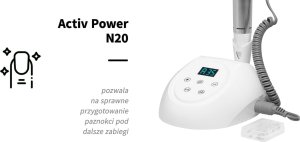 Activeshop Activ Power frezarka N20 biała 14