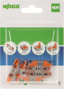 Wago PRZELOTOWA KOSTKA ELEKTRYCZNA WAGO-221-2411*P6 3