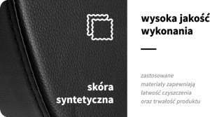 Activeshop Taboret kosmetyczny AM-304G złoto czarny 12