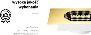 Activeshop Pochłaniacz pyłu do zabudowy Momo S-41 złoty 10