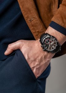 Zegarek Paul Lorens ZEGAREK MĘSKI PAUL LORENS - PL9753A8-1A3 (zg364b) + BOX 10