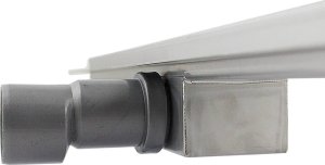 Bituxx Odpływ liniowy prysznicowy 60cm sze stali nierdzewnej wpust z syfonem Bogen 7