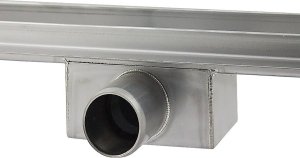 Bituxx Odpływ liniowy prysznicowy 60cm sze stali nierdzewnej wpust z syfonem Bogen 8