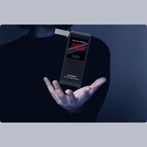 Alcofind Alkomat elektrochemiczny CA 30FS + ustniki 12